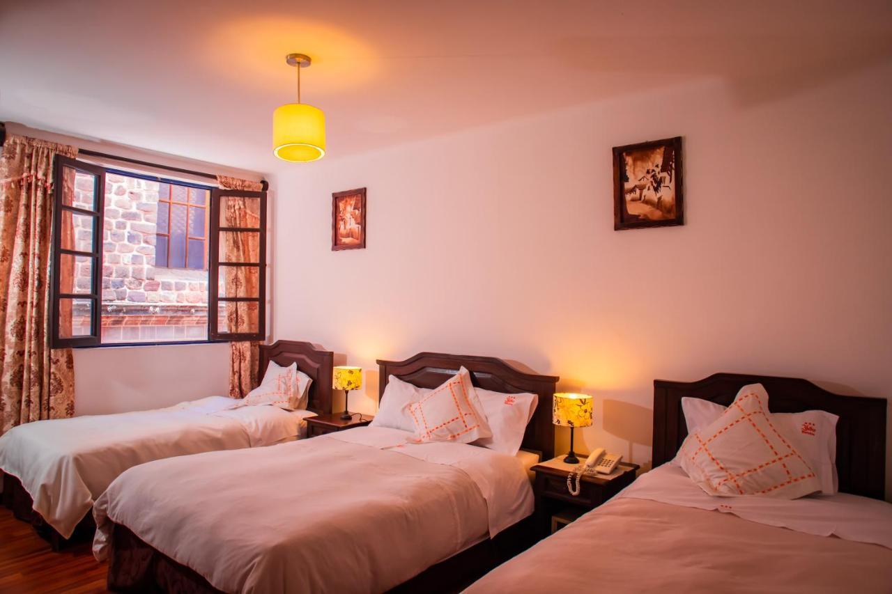 Yabar Plaza I Hotel Cusco Bagian luar foto